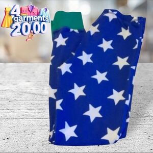 Boden blue with white stars with green cuffs size 146 cm/11Y